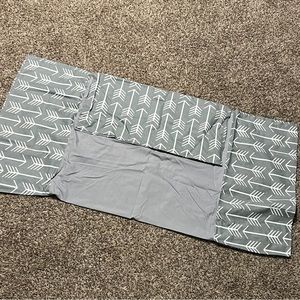 Custom Crib Skirt & Valences (3) w/ Arrows